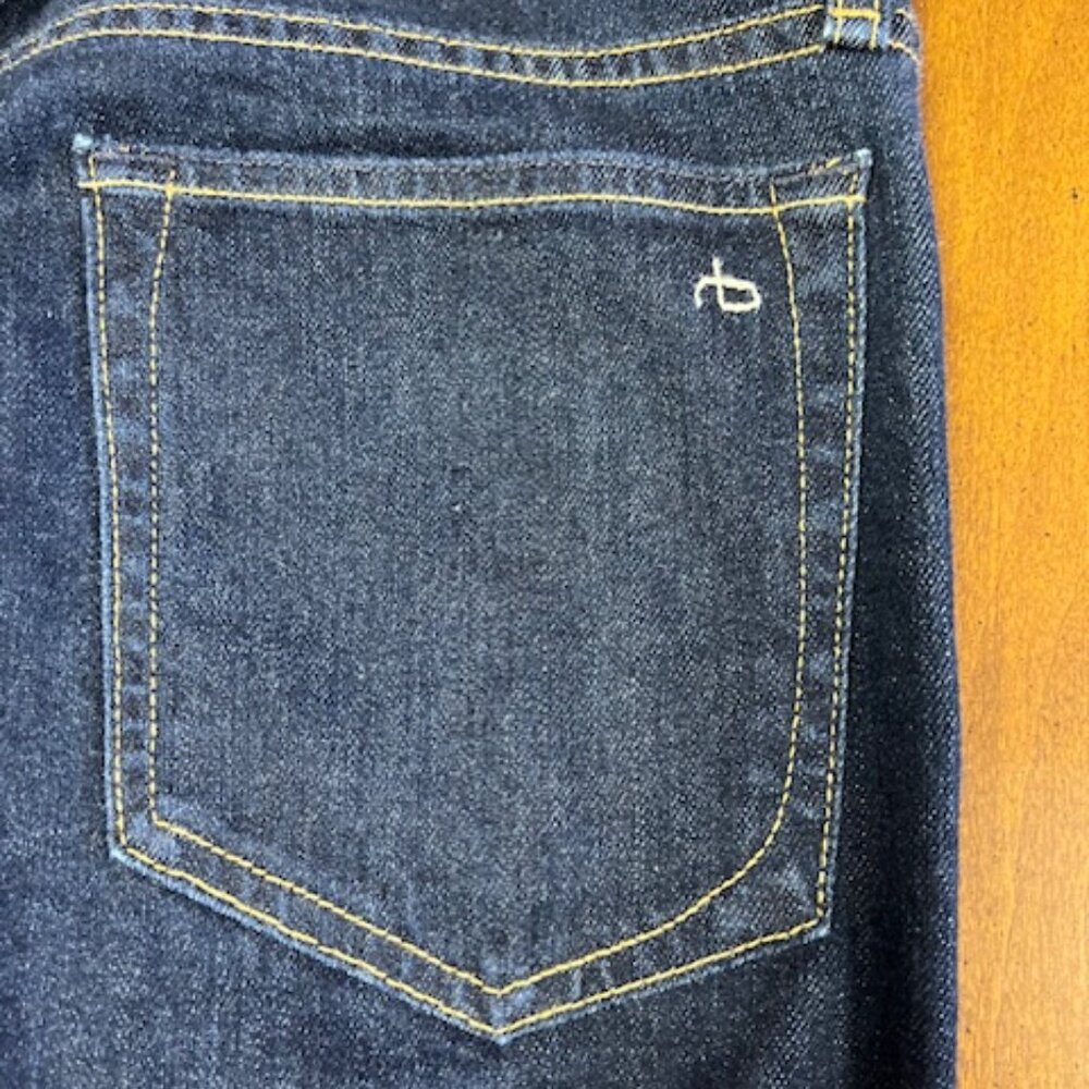 Rag & Bone Dark Blue Denim Jeans Fit 1 Mens - Picture 7 of 10